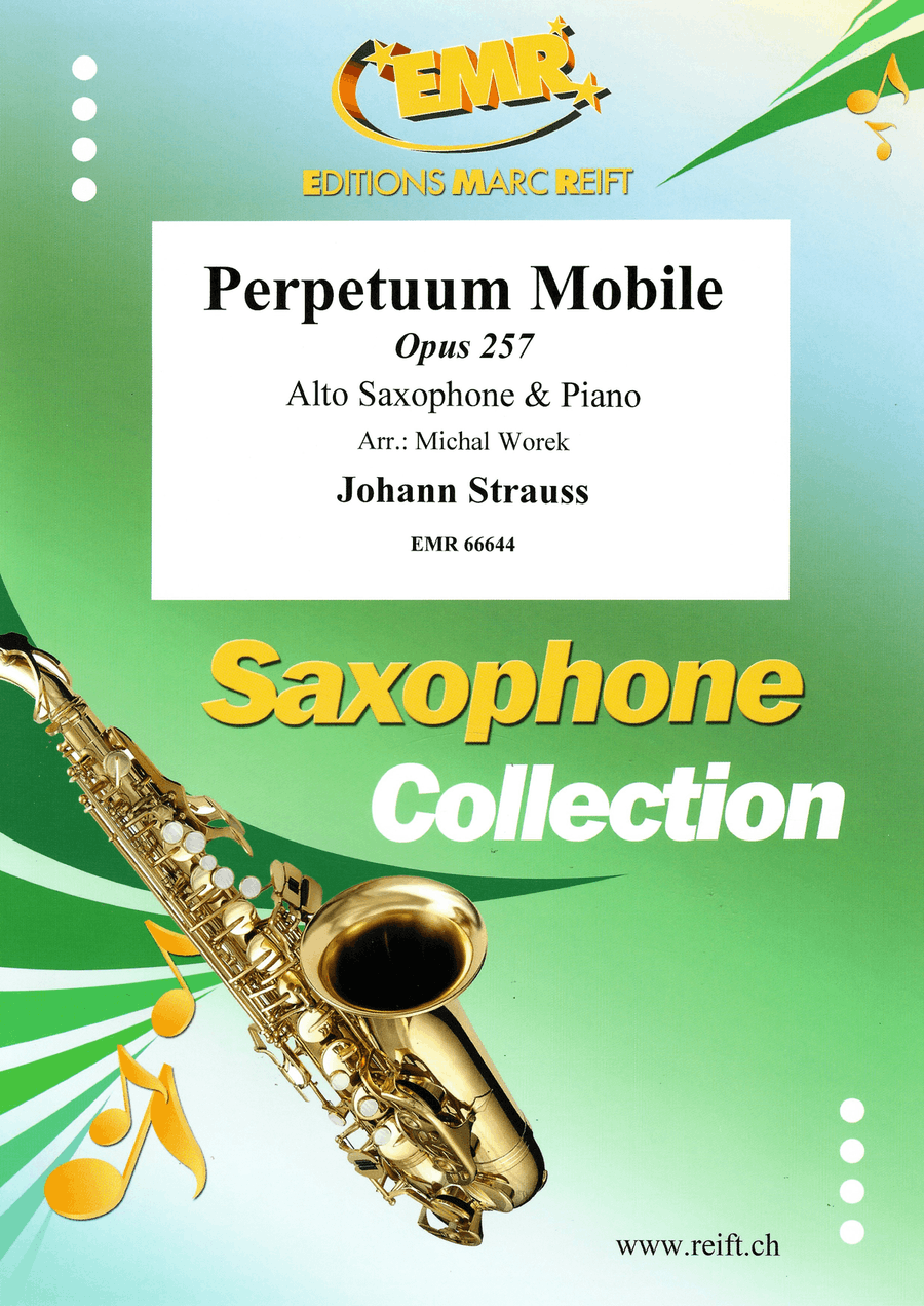 Perpetuum Mobile Perpetuum Mobile Alto Saxophone scores gallery preview page 1