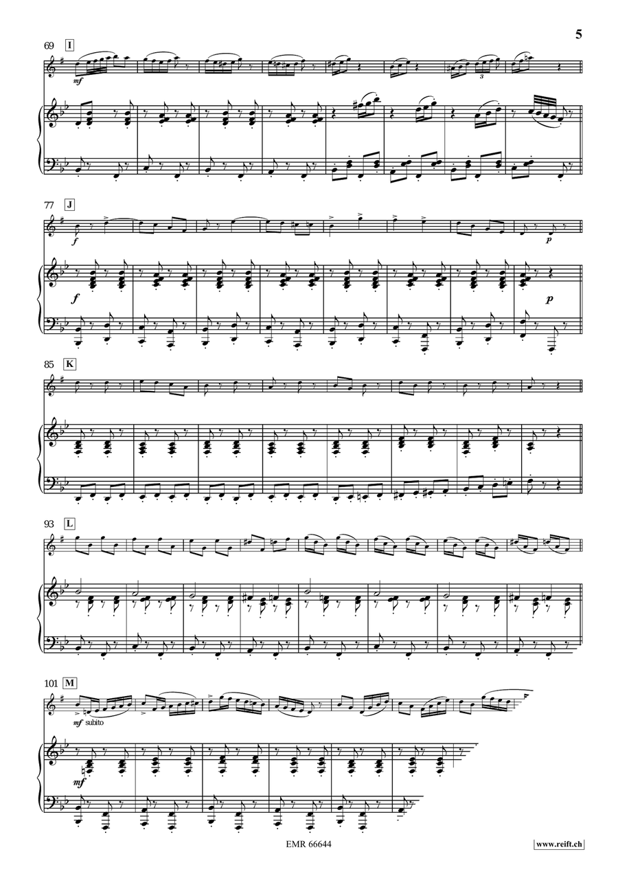 Perpetuum Mobile Perpetuum Mobile Alto Saxophone scores gallery preview page 6