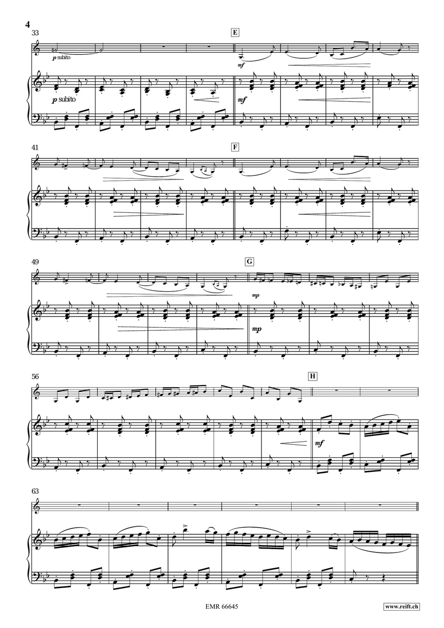 Perpetuum Mobile Perpetuum Mobile Bass Clarinet scores gallery preview page 5