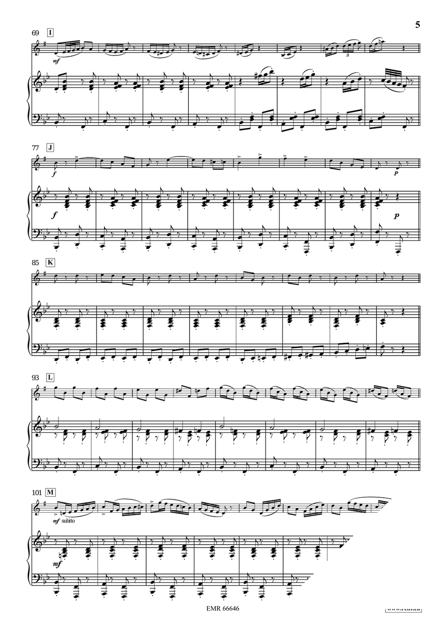 Perpetuum Mobile Perpetuum Mobile Baritone Saxophone scores gallery preview page 6