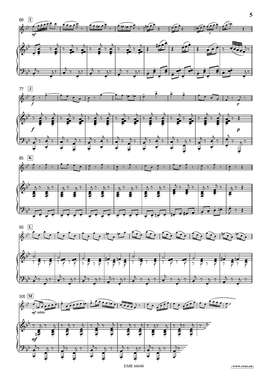 Perpetuum Mobile Perpetuum Mobile Violin Solo scores gallery preview page 6