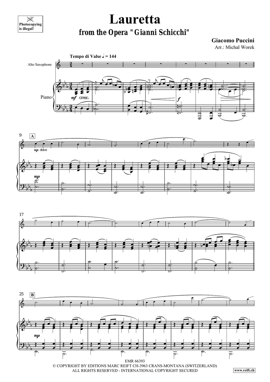 Lauretta Lauretta Alto Saxophone scores gallery preview page 4