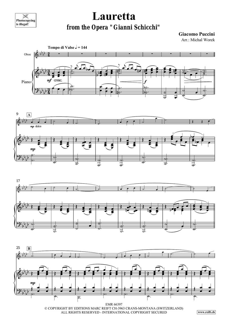 Lauretta Lauretta Piano Accompaniment scores gallery preview page 4