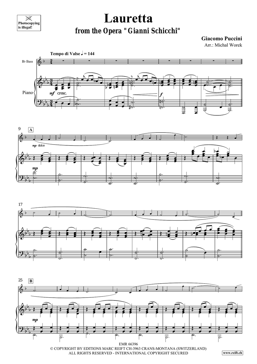 Lauretta Lauretta Voice Solo scores gallery preview page 4