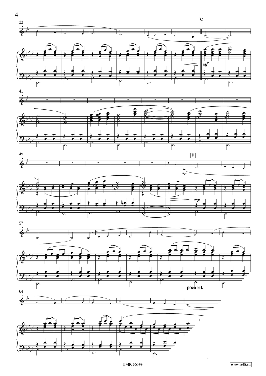 Lauretta by Giacomo Puccini Bass Clarinet - Sheet Music page 5