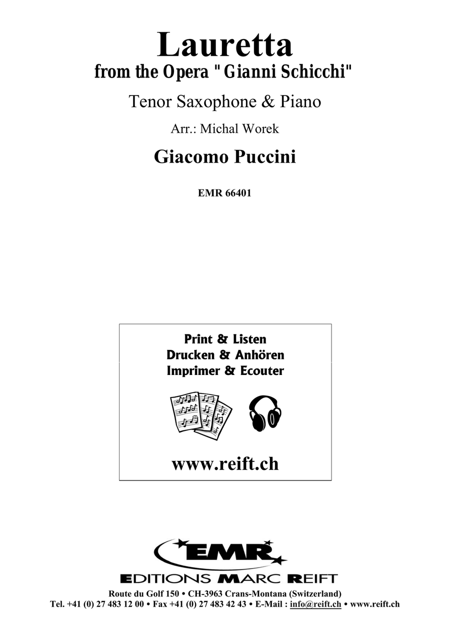Lauretta Lauretta Tenor Saxophone scores gallery preview page 2