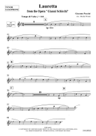 Lauretta Tenor Saxophone scores gallery preview page 3
