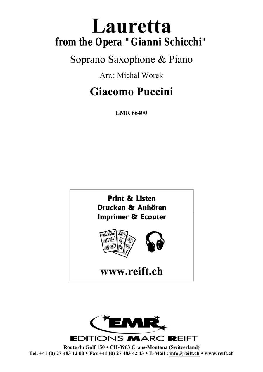Lauretta Lauretta Soprano Saxophone scores gallery preview page 2