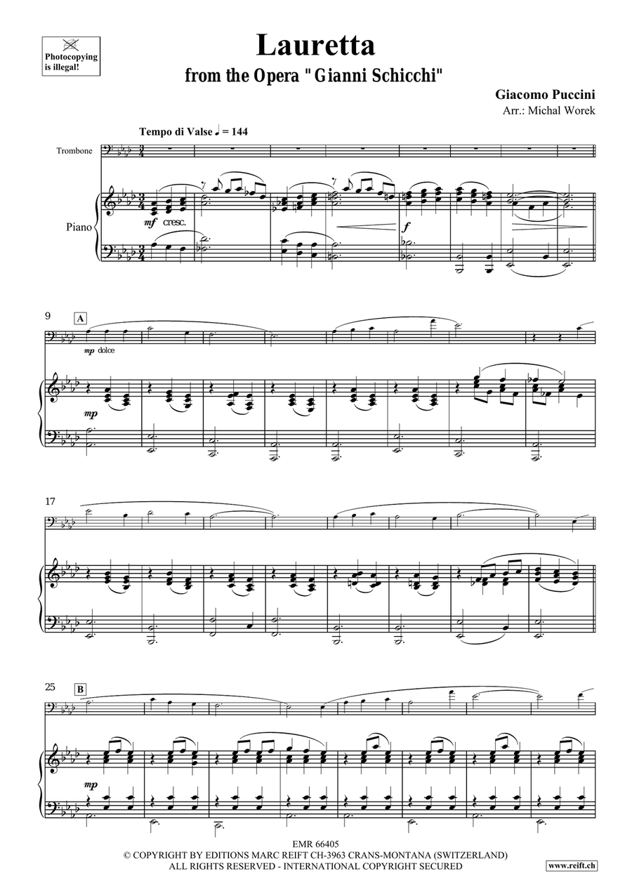 Lauretta Lauretta Piano Accompaniment scores gallery preview page 4
