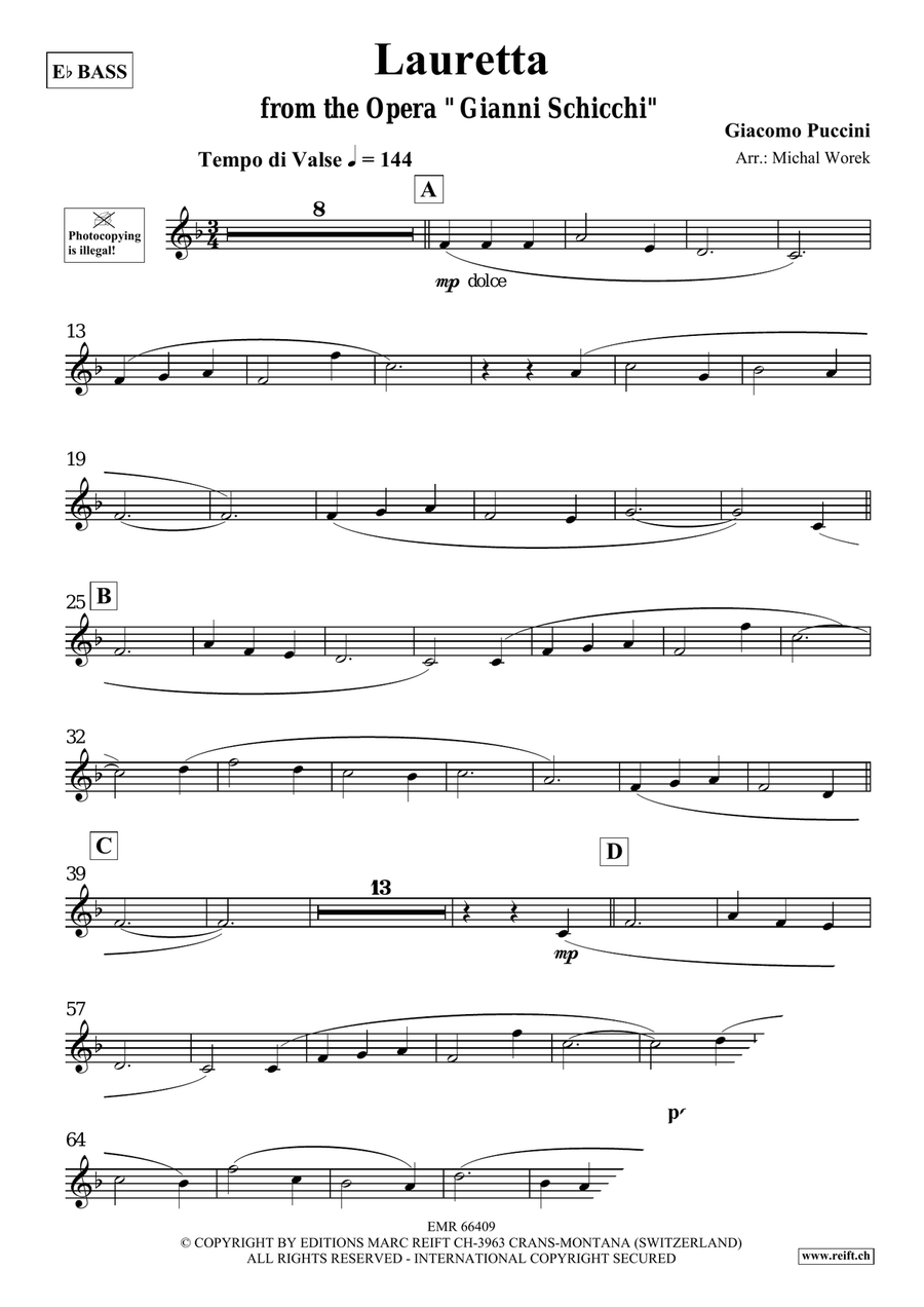 Lauretta Lauretta Voice Solo scores gallery preview page 3