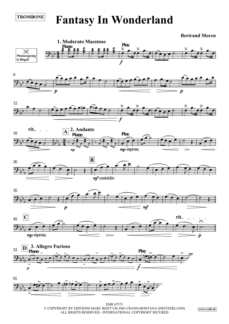 Fantasy In Wonderland Fantasy In Wonderland Piano Accompaniment scores gallery preview page 4