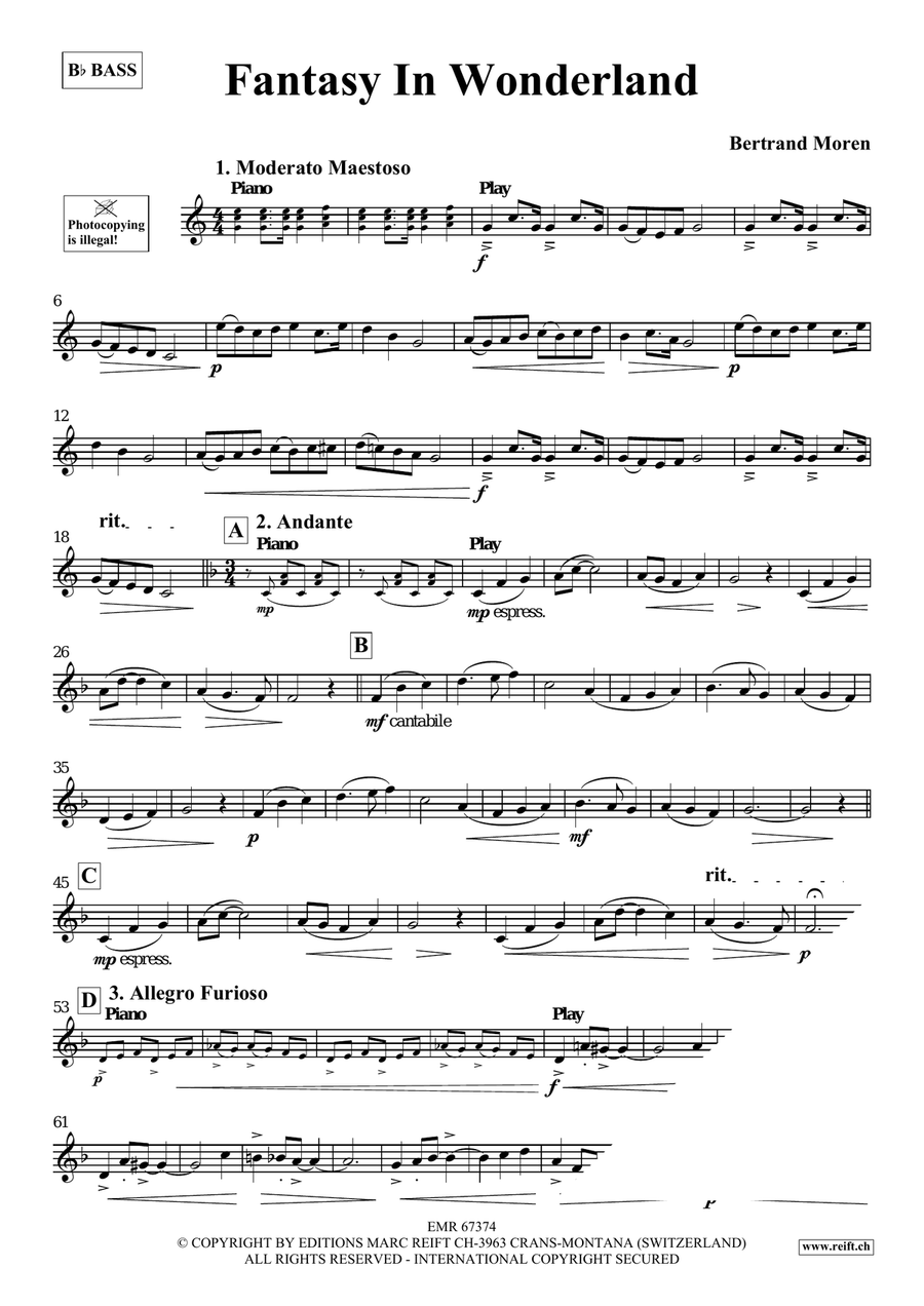 Fantasy In Wonderland Fantasy In Wonderland Voice Solo scores gallery preview page 4