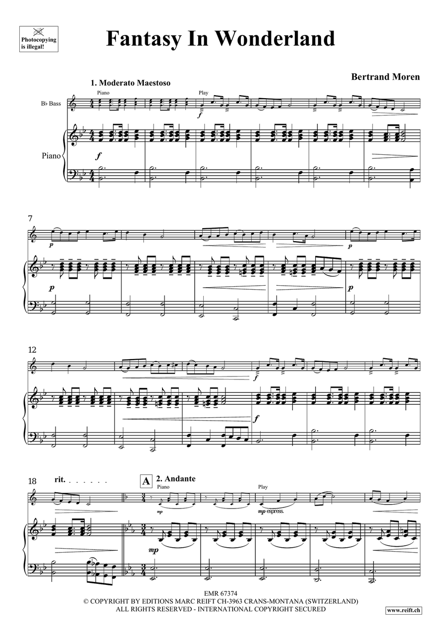 Fantasy In Wonderland Fantasy In Wonderland Voice Solo scores gallery preview page 5