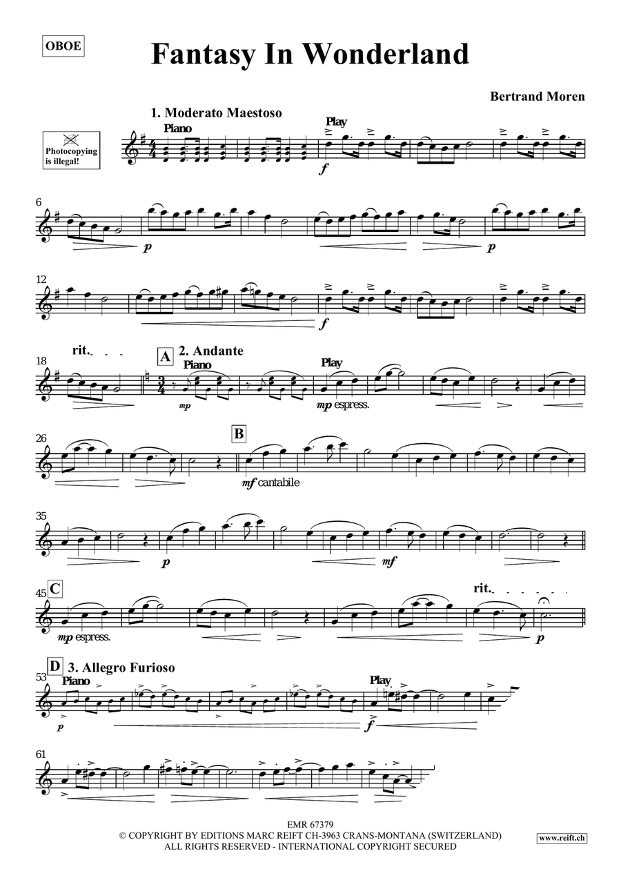 Fantasy In Wonderland Fantasy In Wonderland Piano Accompaniment scores gallery preview page 4
