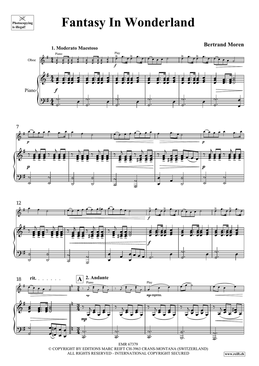 Fantasy In Wonderland Fantasy In Wonderland Piano Accompaniment scores gallery preview page 5