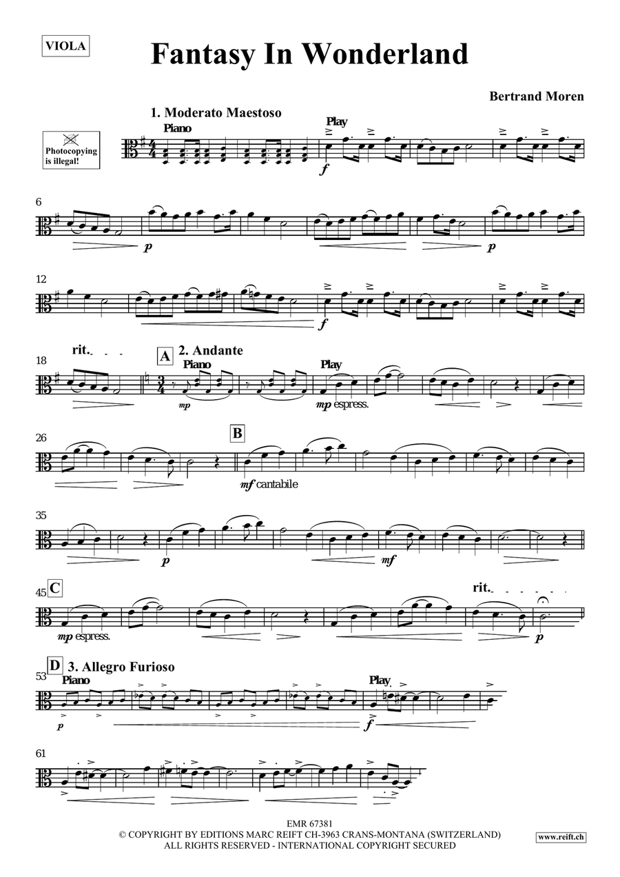 Fantasy In Wonderland Fantasy In Wonderland Piano Accompaniment scores gallery preview page 4