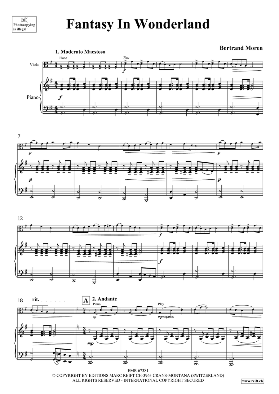 Fantasy In Wonderland Fantasy In Wonderland Piano Accompaniment scores gallery preview page 5