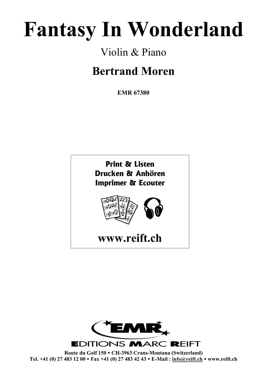 Fantasy In Wonderland Fantasy In Wonderland Violin Solo scores gallery preview page 2