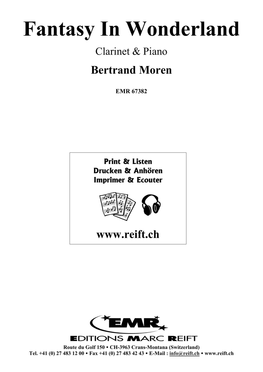 Fantasy In Wonderland Fantasy In Wonderland Clarinet Solo scores gallery preview page 2