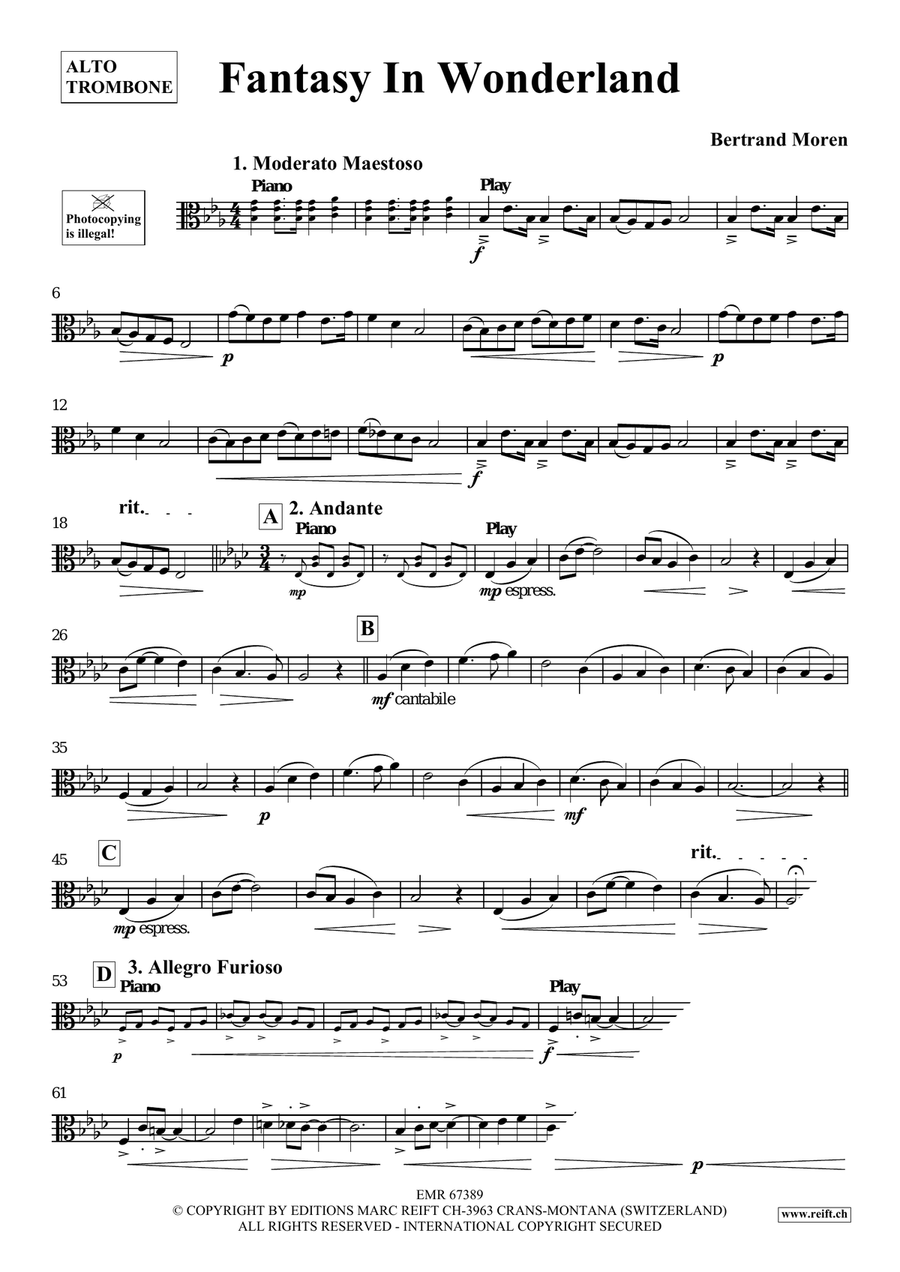 Fantasy In Wonderland Fantasy In Wonderland Piano Accompaniment scores gallery preview page 4