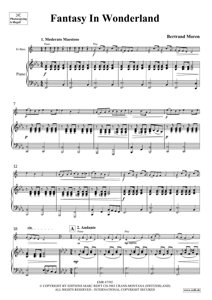 Fantasy In Wonderland Fantasy In Wonderland Voice Solo scores gallery preview page 5