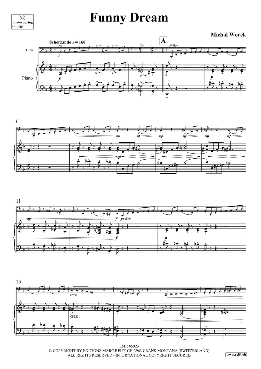 Funny Dream Funny Dream Tuba scores gallery preview page 4
