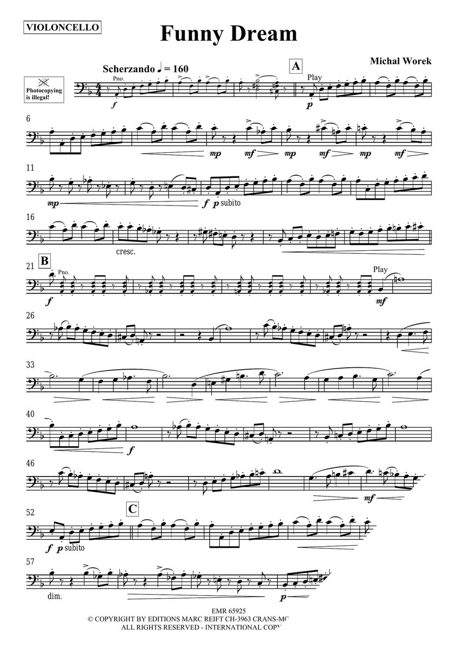 Funny Dream Funny Dream Piano Accompaniment scores gallery preview page 3