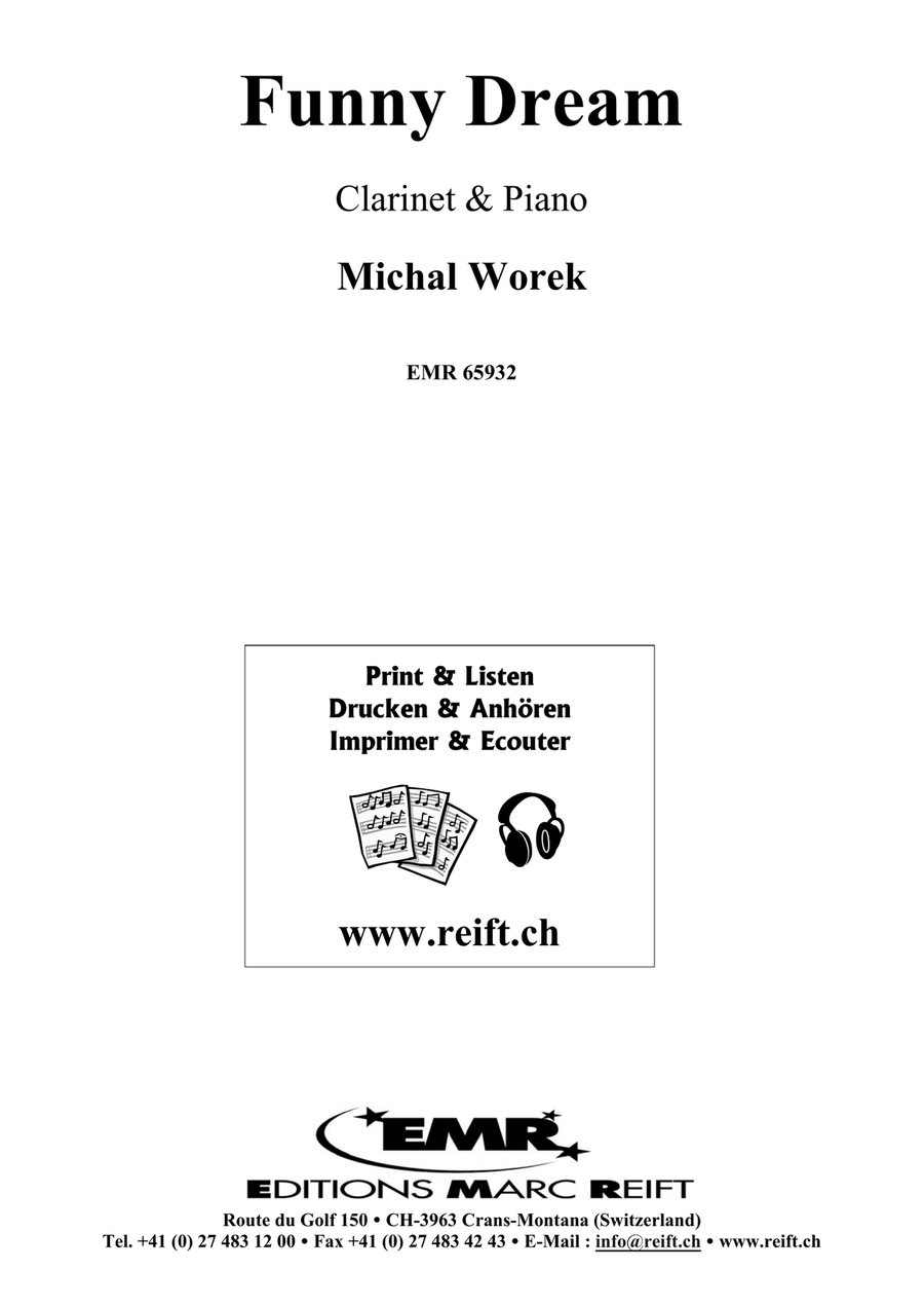 Funny Dream Funny Dream Clarinet Solo scores gallery preview page 2