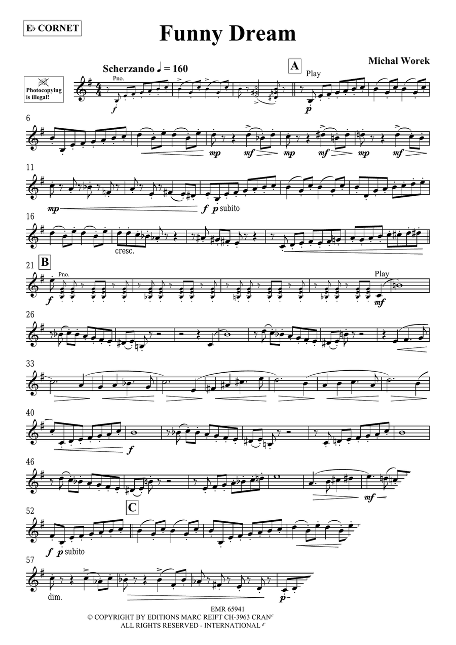 Funny Dream Funny Dream Cornet scores gallery preview page 3