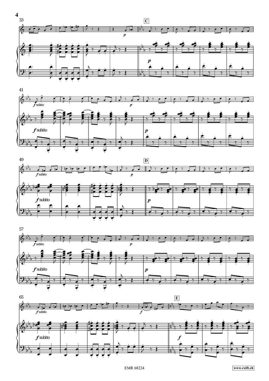 Kleine Chronik by Eduard Strauss Piano Accompaniment - Sheet Music page 5