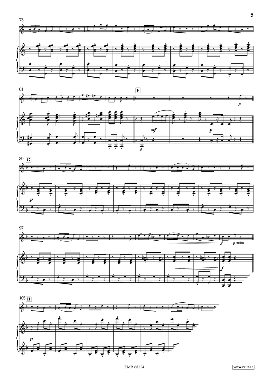 Kleine Chronik by Eduard Strauss Piano Accompaniment - Sheet Music page 6
