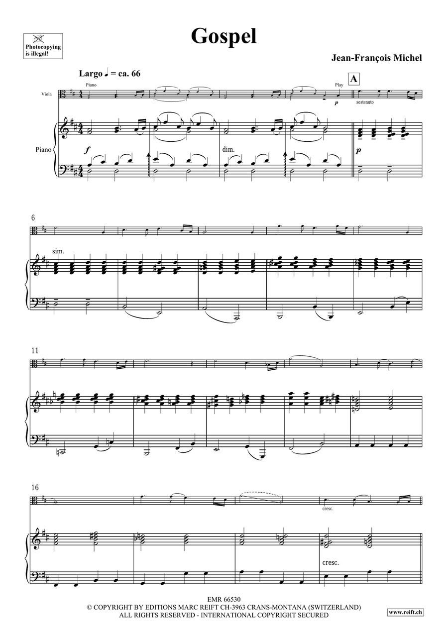 Gospel Gospel Piano Accompaniment scores gallery preview page 4