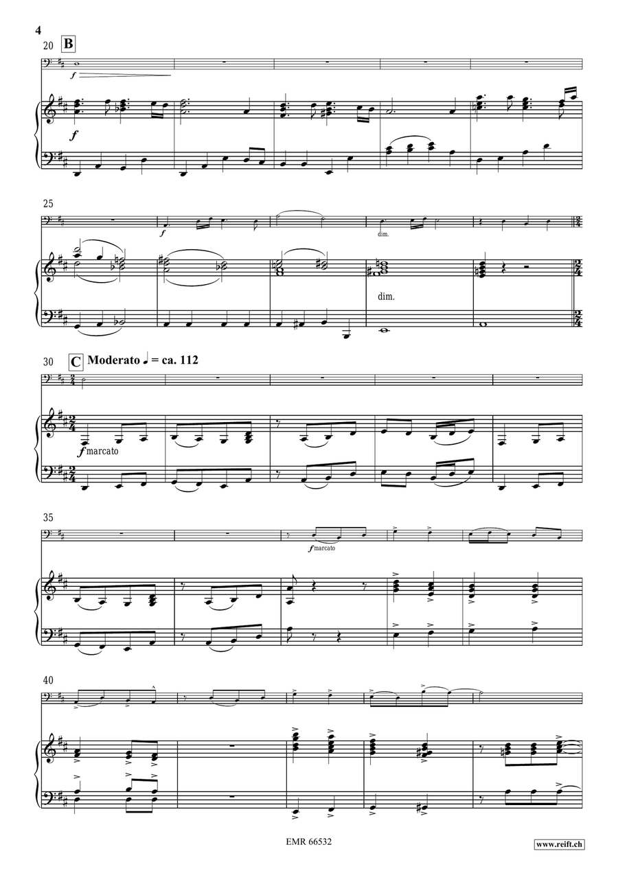 Gospel Gospel Double Bass scores gallery preview page 5