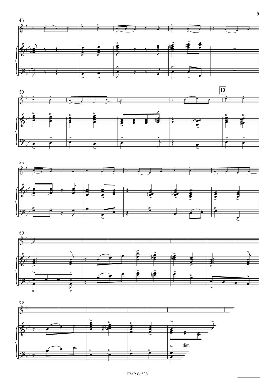 Gospel Gospel Baritone Saxophone scores gallery preview page 6