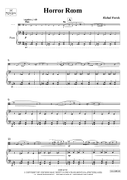 Horror Room Piano Accompaniment scores gallery preview page 4