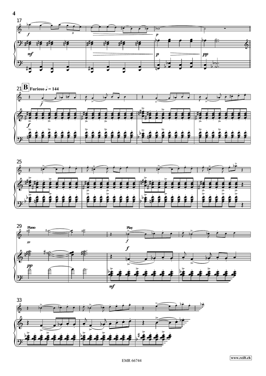 Horror Room Horror Room Clarinet Solo scores gallery preview page 5
