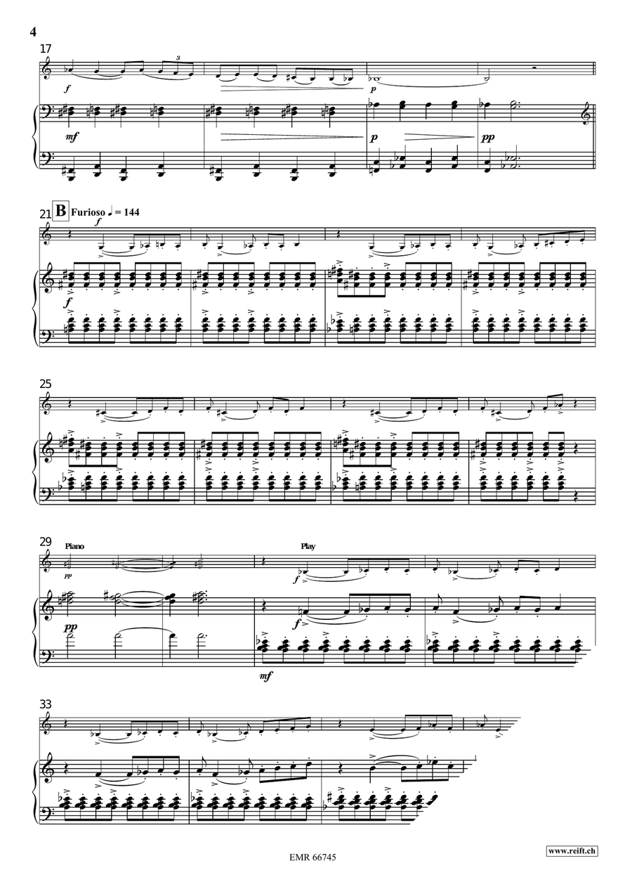 Horror Room Horror Room Bass Clarinet scores gallery preview page 5