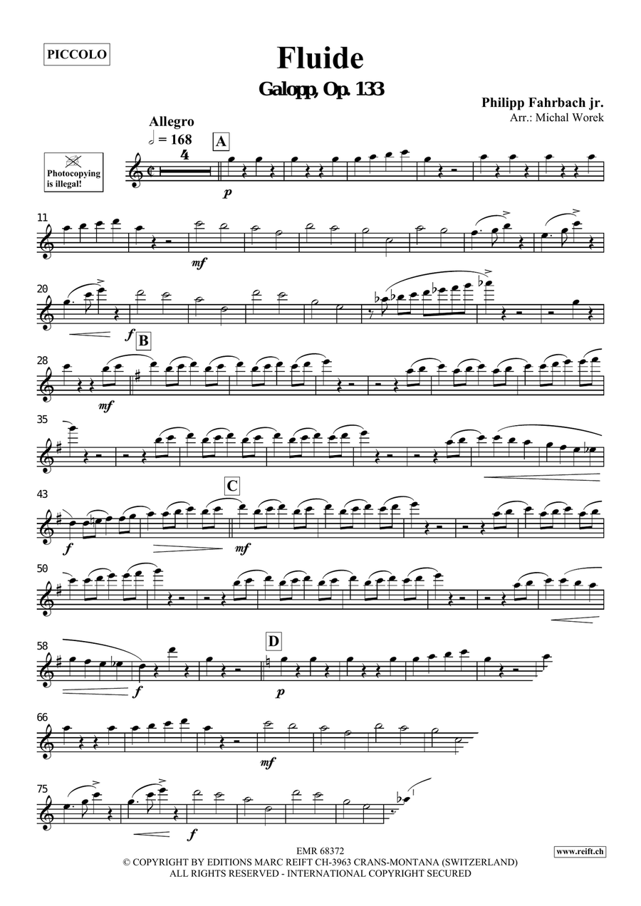 Fluide Fluide Piccolo scores gallery preview page 3