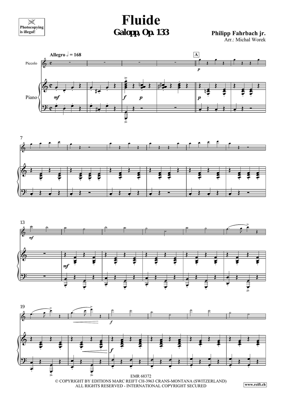 Fluide Fluide Piccolo scores gallery preview page 4