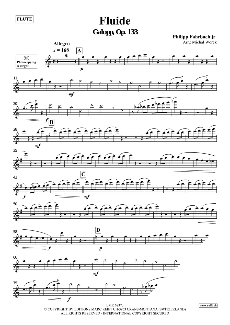 Fluide Fluide Flute Solo scores gallery preview page 3