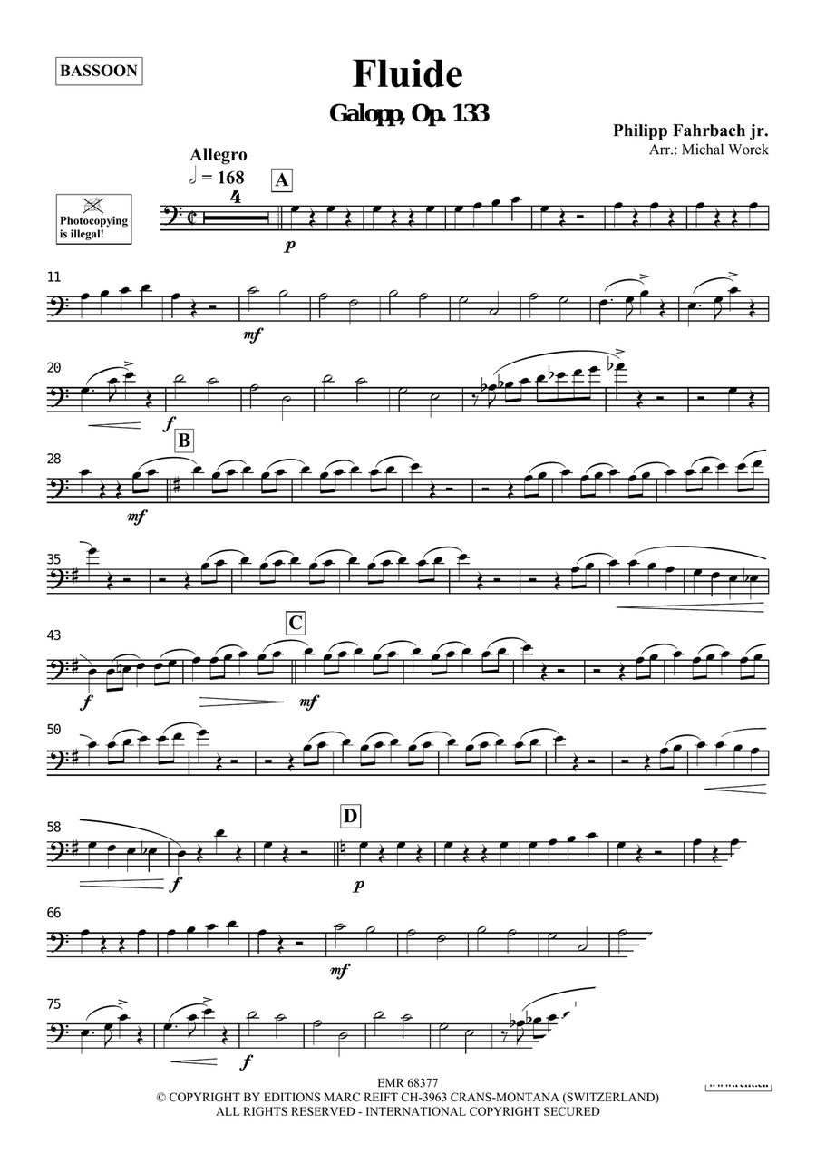 Fluide Fluide Bassoon Solo scores gallery preview page 3