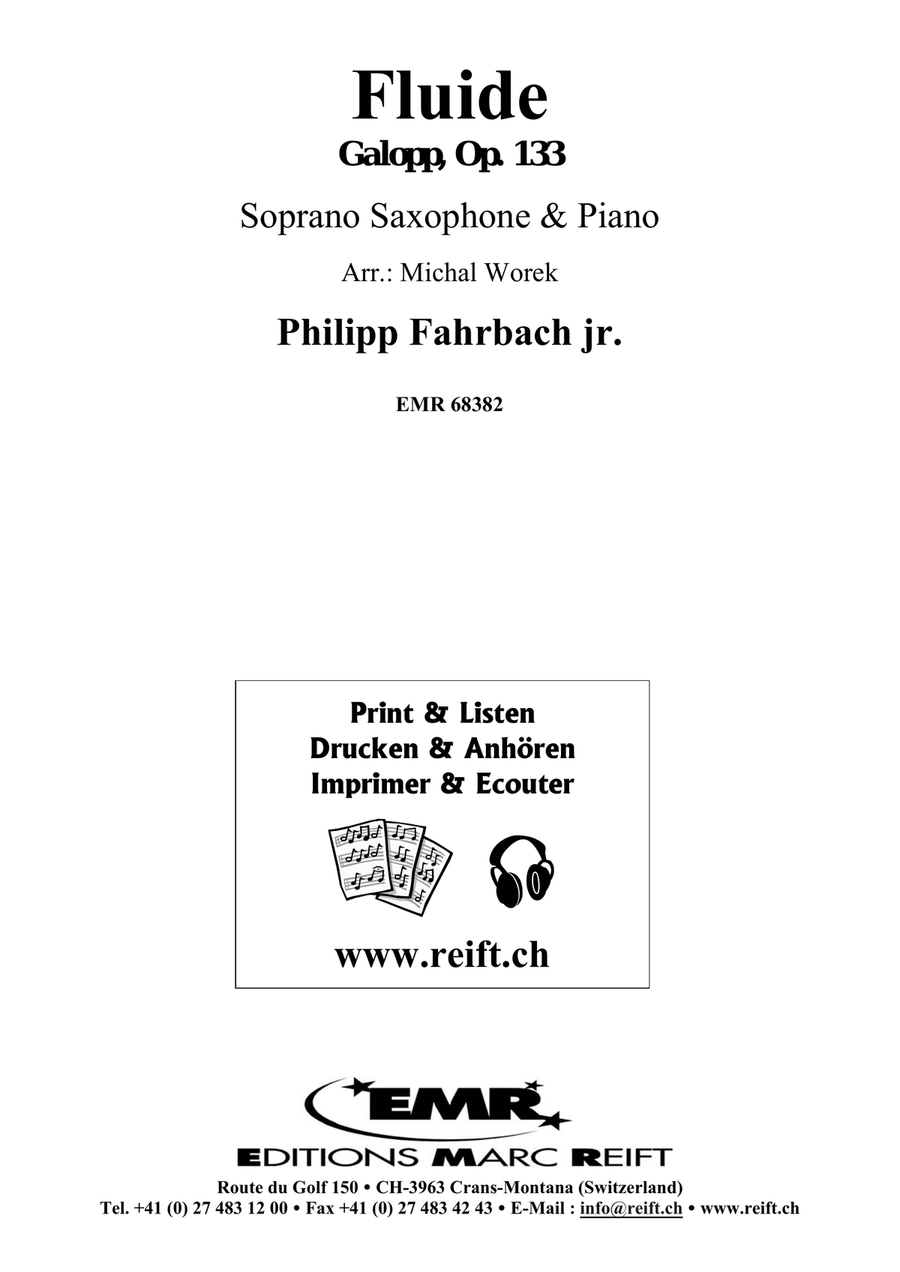 Fluide Fluide Soprano Saxophone scores gallery preview page 2