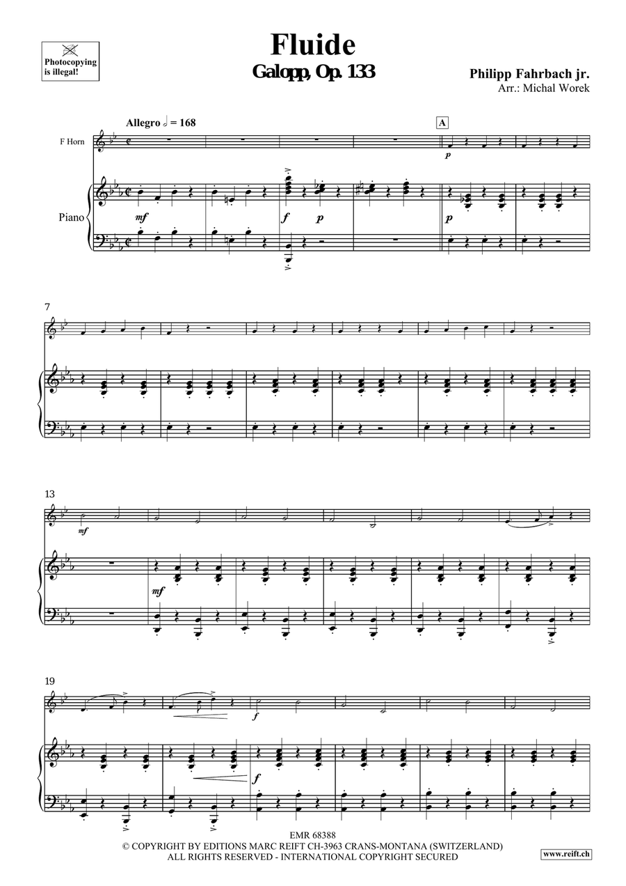 Fluide Fluide Horn scores gallery preview page 4