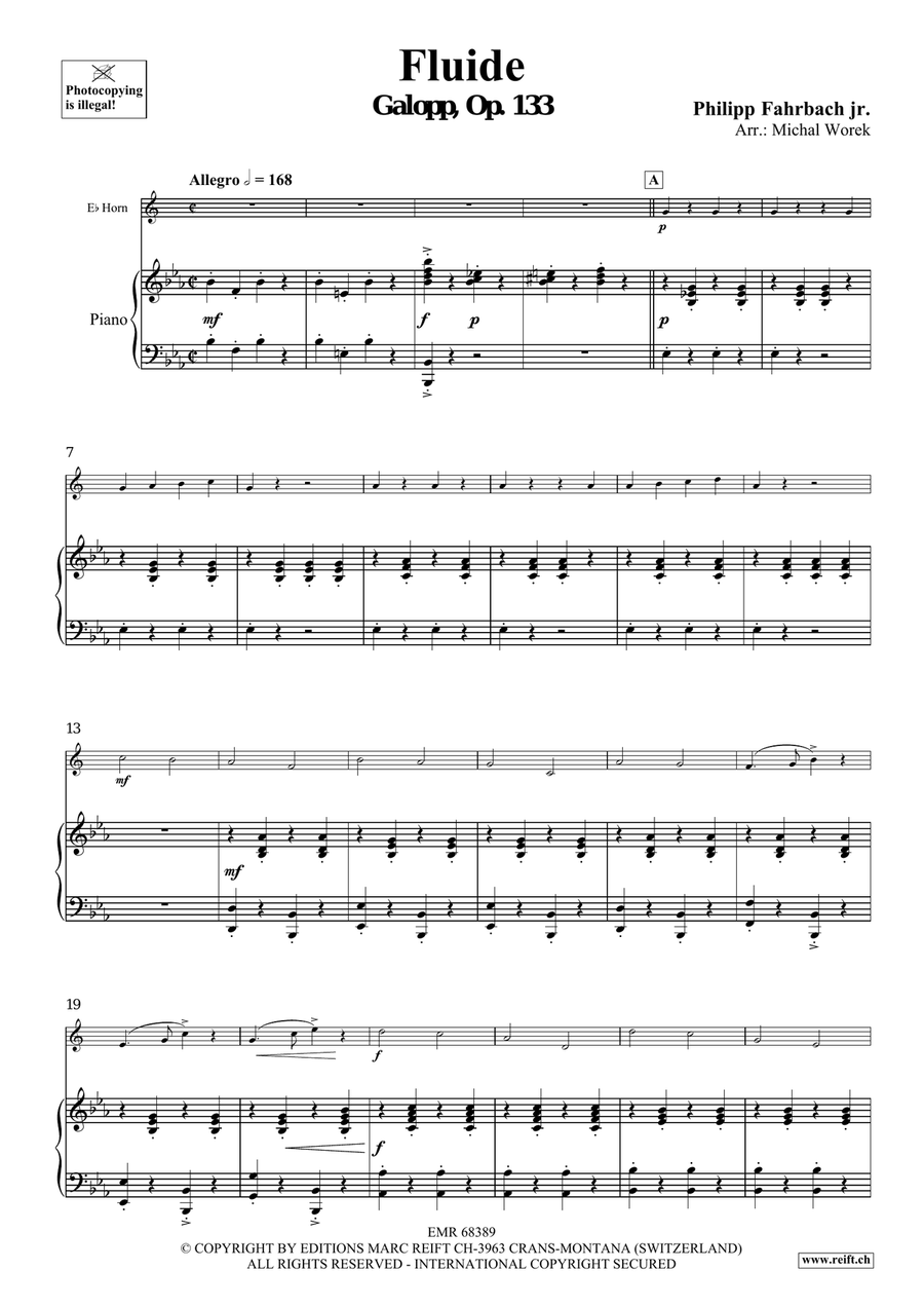 Fluide Fluide Horn scores gallery preview page 4