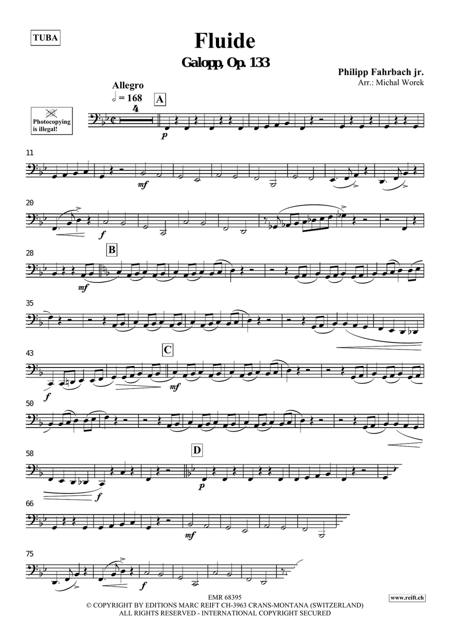 Fluide Fluide Tuba scores gallery preview page 3