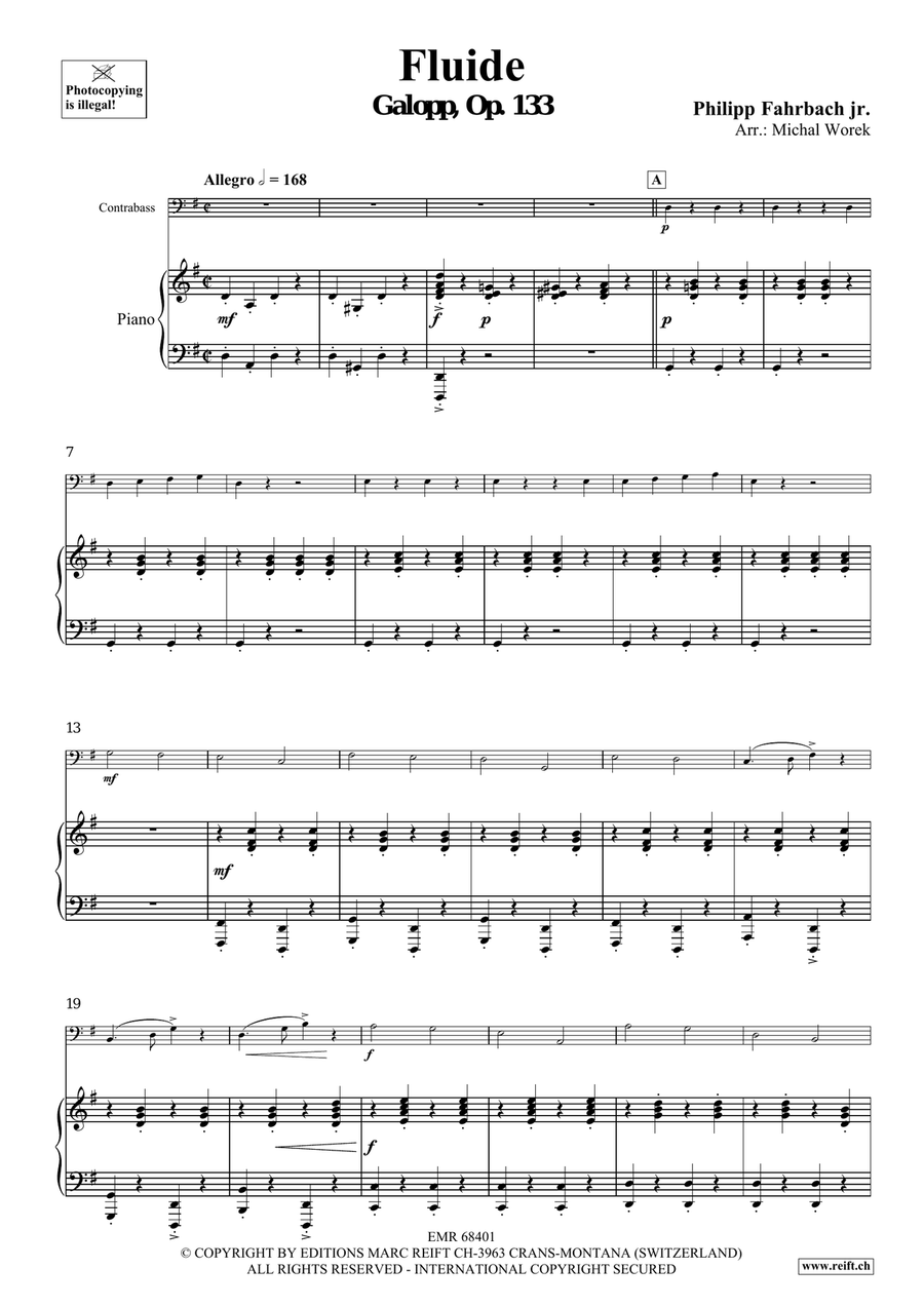 Fluide Fluide Double Bass scores gallery preview page 4