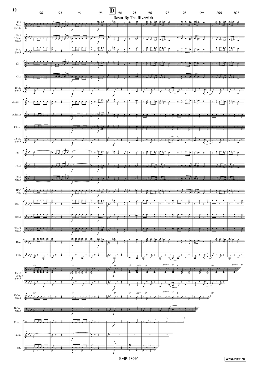 Party Medley Party Medley Concert Band scores gallery preview page 9
