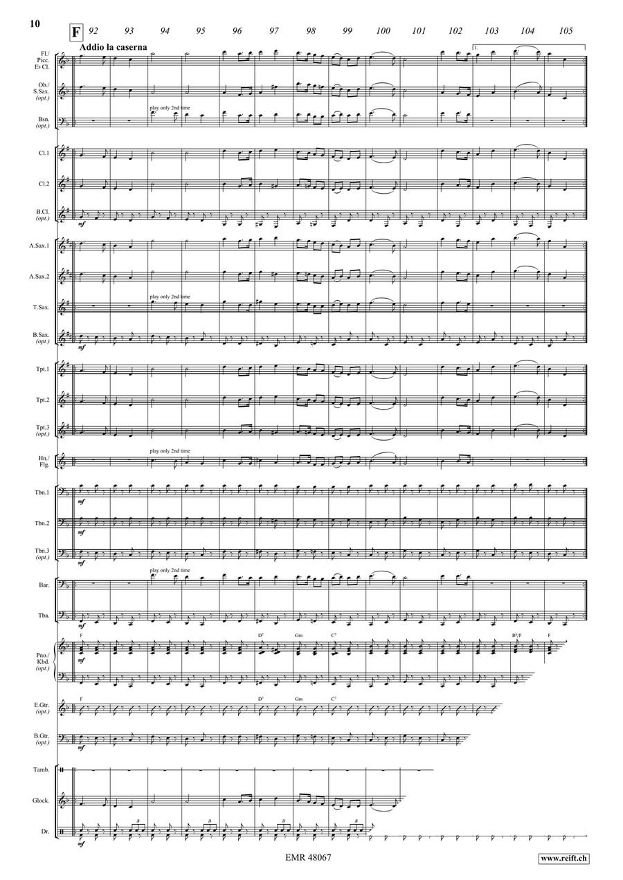 Garden Party Garden Party Concert Band scores gallery preview page 8