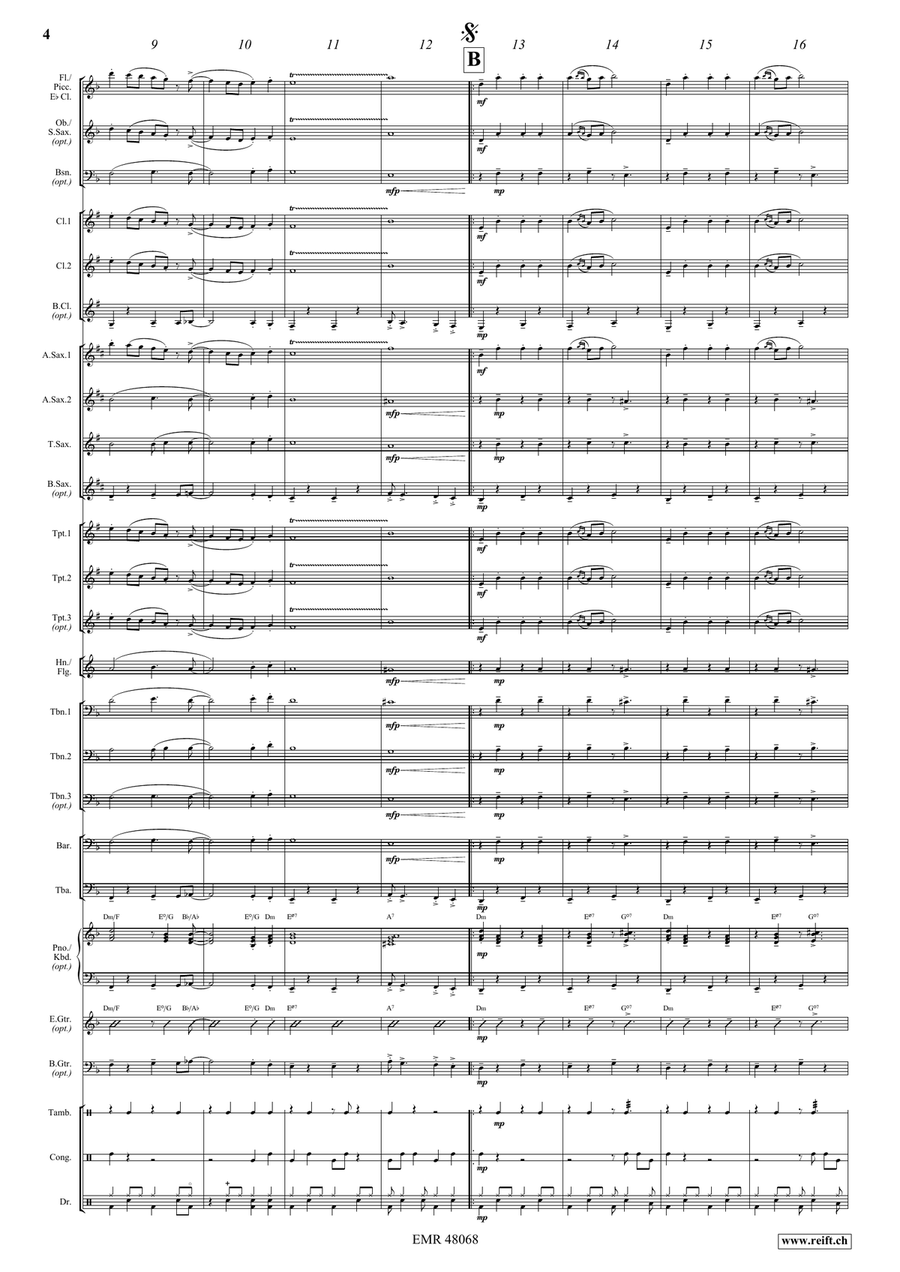 La Cinquantaine La Cinquantaine Concert Band scores gallery preview page 6