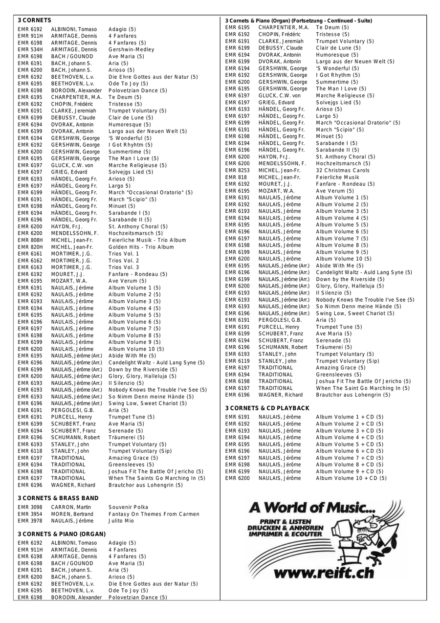 Four Intradas Four Intradas Piccolo Trumpet scores gallery preview page 8